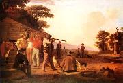 George Caleb Bingham Shooting for the Beef oil painting picture wholesale